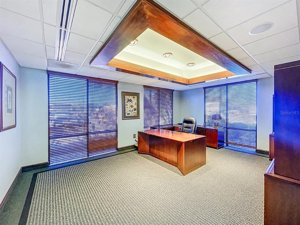 Home Office, Interior, Recessed Lighting