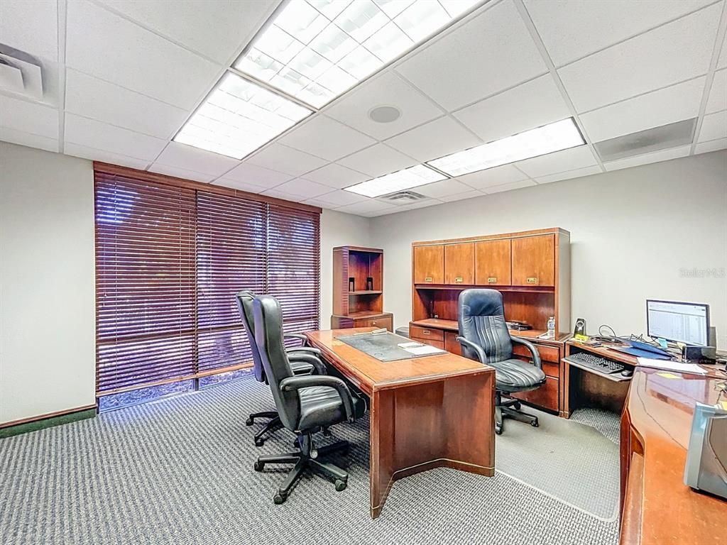 Home Office, Interior, Recessed Lighting