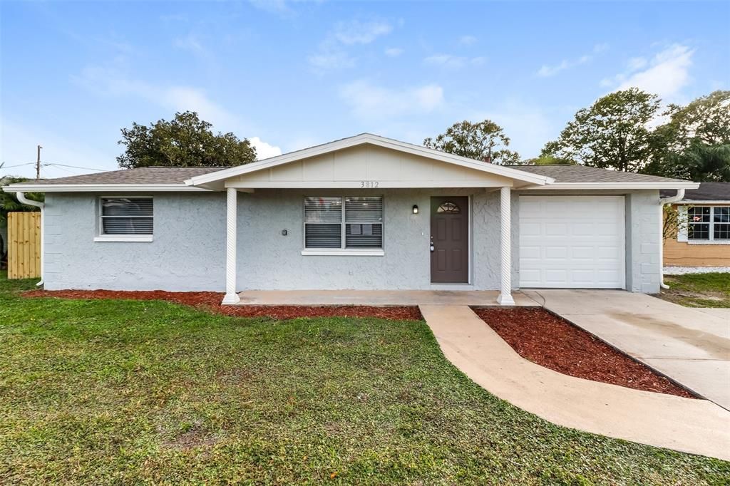 Attached, Backyard, Exterior, Facade, Ranch
