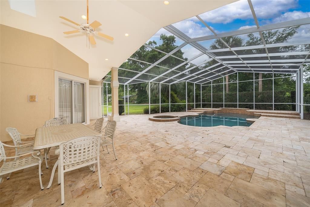 Glass Ceilings, Interior, Pool, Recessed Lighting, Sun Room