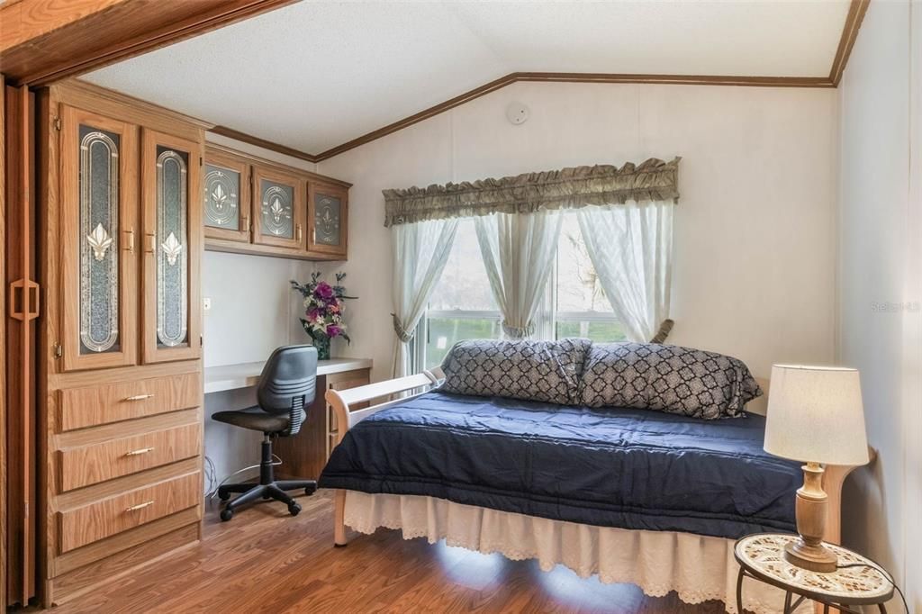 Bedroom, Home Office, Interior, Wood Texture Flooring