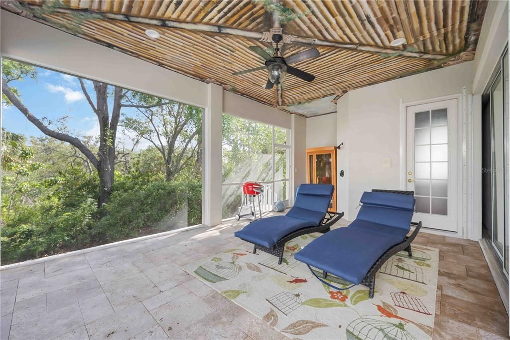 Interior, Sun Room, Wooden Ceilings