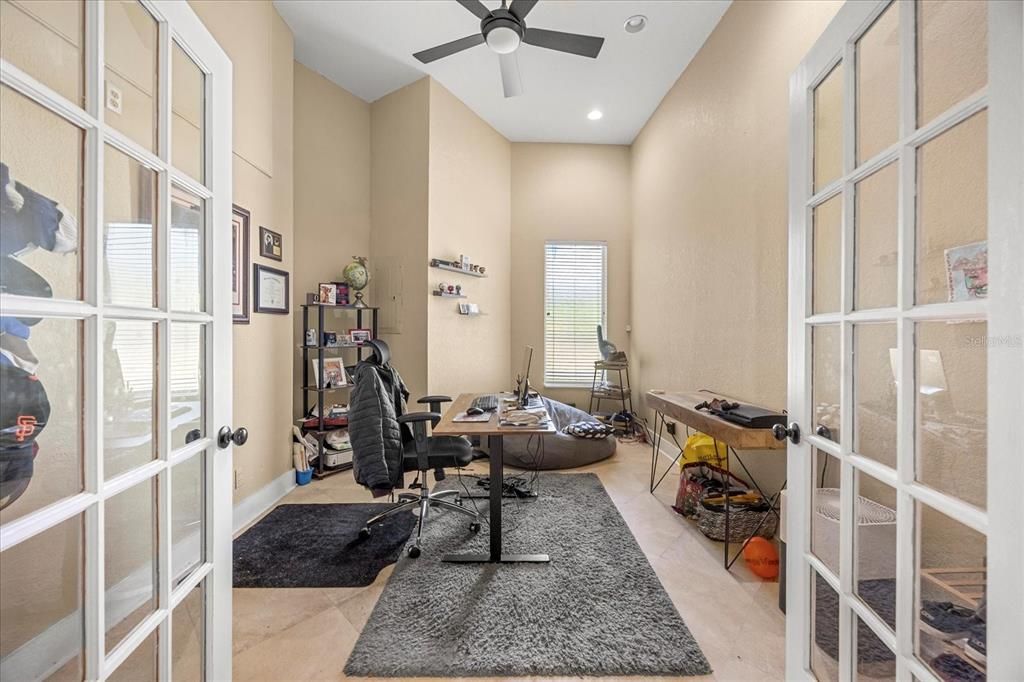 Home Office, Interior, Recessed Lighting