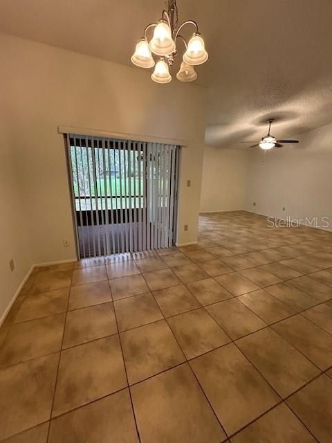 Chandelier, Empty room, Interior