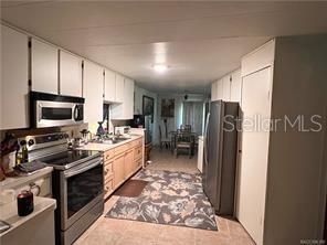 Dining room, Interior, Kitchen, Recessed Lighting, Stainless Steel Appliances