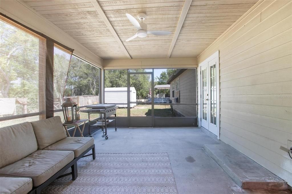 Interior, Sun Room, Wooden Ceilings