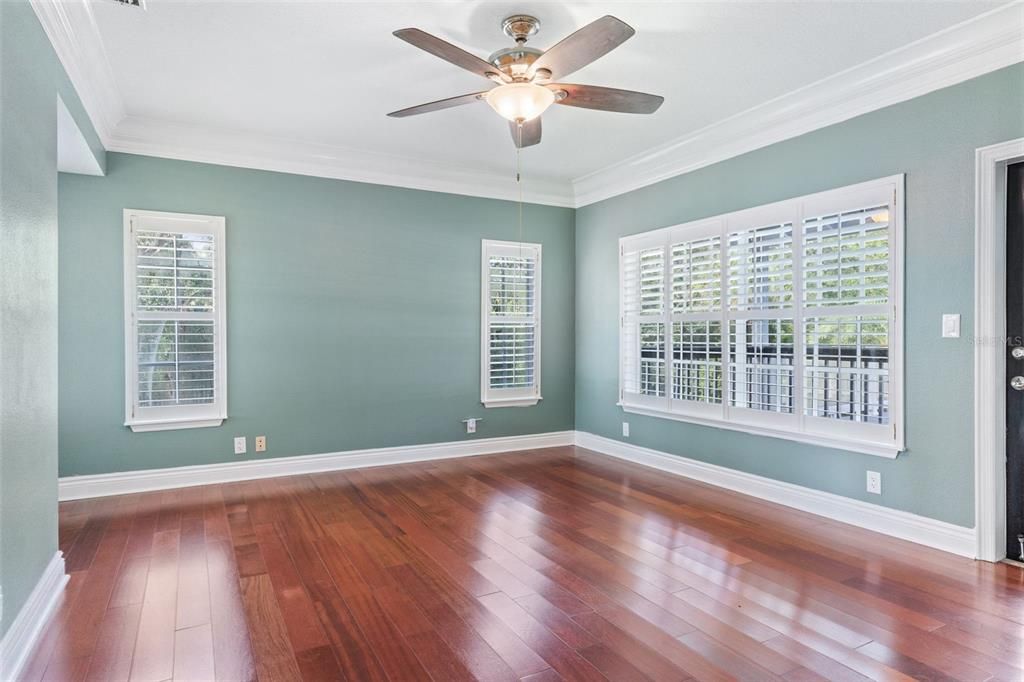 Empty room, Interior, Wood Texture Flooring