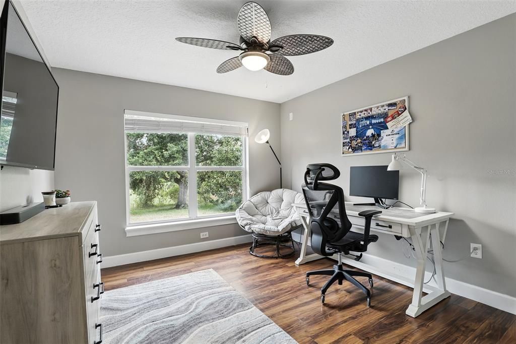 Home Office, Interior, Wood Texture Flooring
