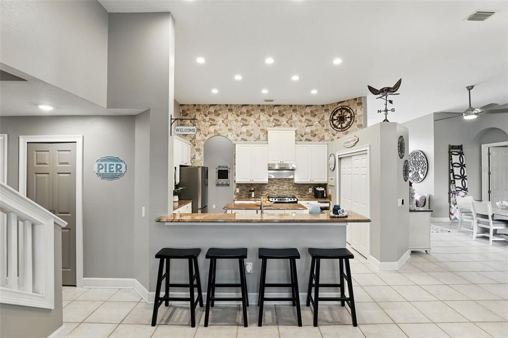 Interior, Kitchen, Recessed Lighting