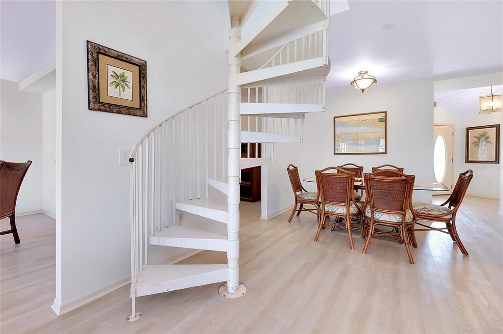 Dining room, Interior, Wood Texture Flooring
