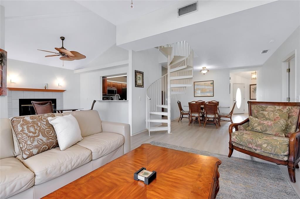 Dining room, Interior, Living room, Wood Texture Flooring