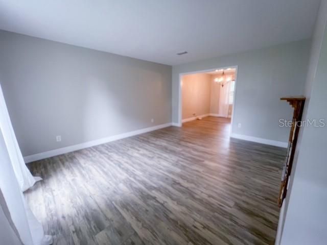 Empty room, Interior, Wood Texture Flooring