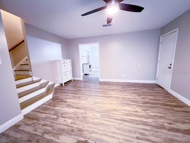 Empty room, Interior, Wood Texture Flooring