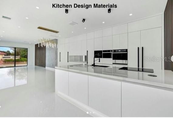 Chandelier, Interior, Kitchen, Pendant Lights, Recessed Lighting