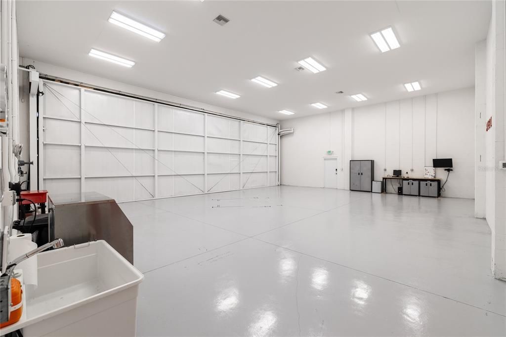 Garage, Interior, Recessed Lighting