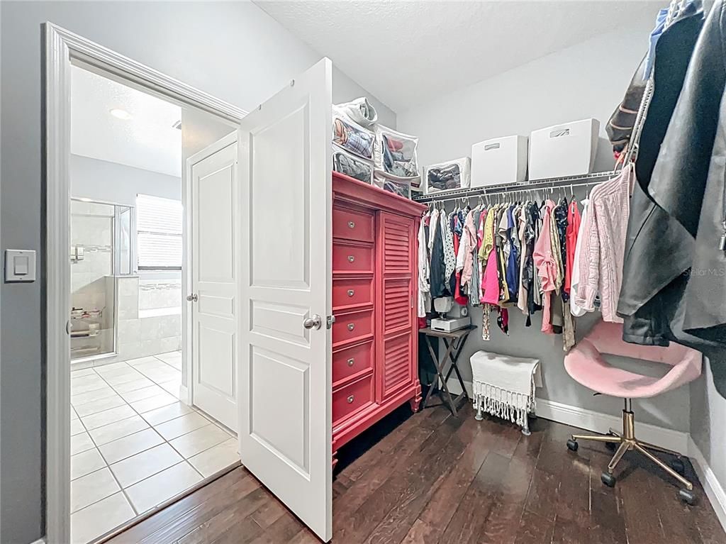 Interior, Recessed Lighting, Walk-in Closets, Wood Texture Flooring