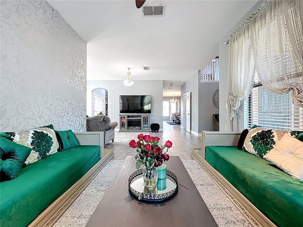 Interior, Living room, Wood Texture Flooring