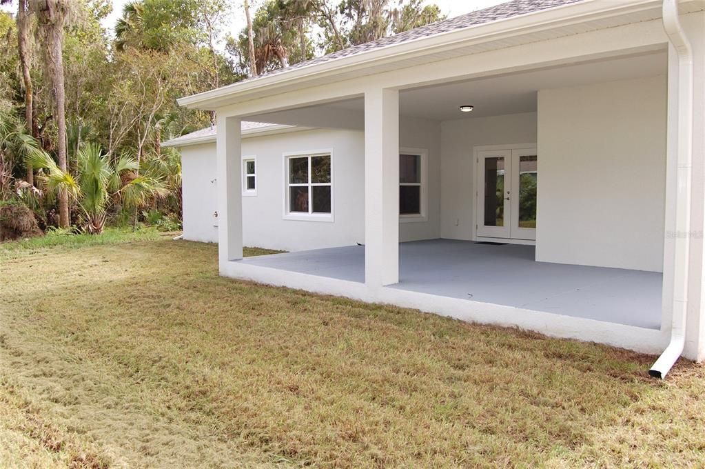 Backyard, Exterior
