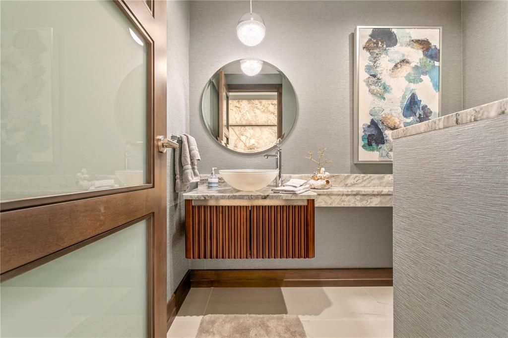 Bathroom, Interior, Pendant Lights