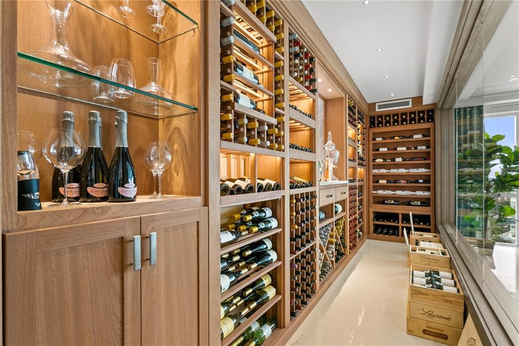 Interior, Recessed Lighting, Wine Storage