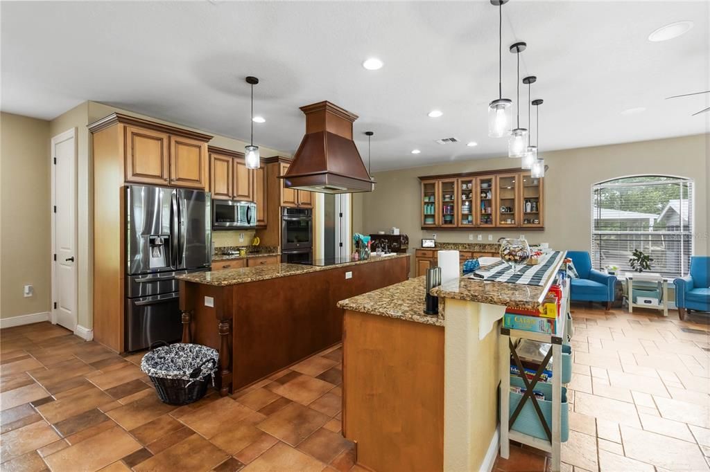 Interior, Kitchen, Pendant Lights, Recessed Lighting