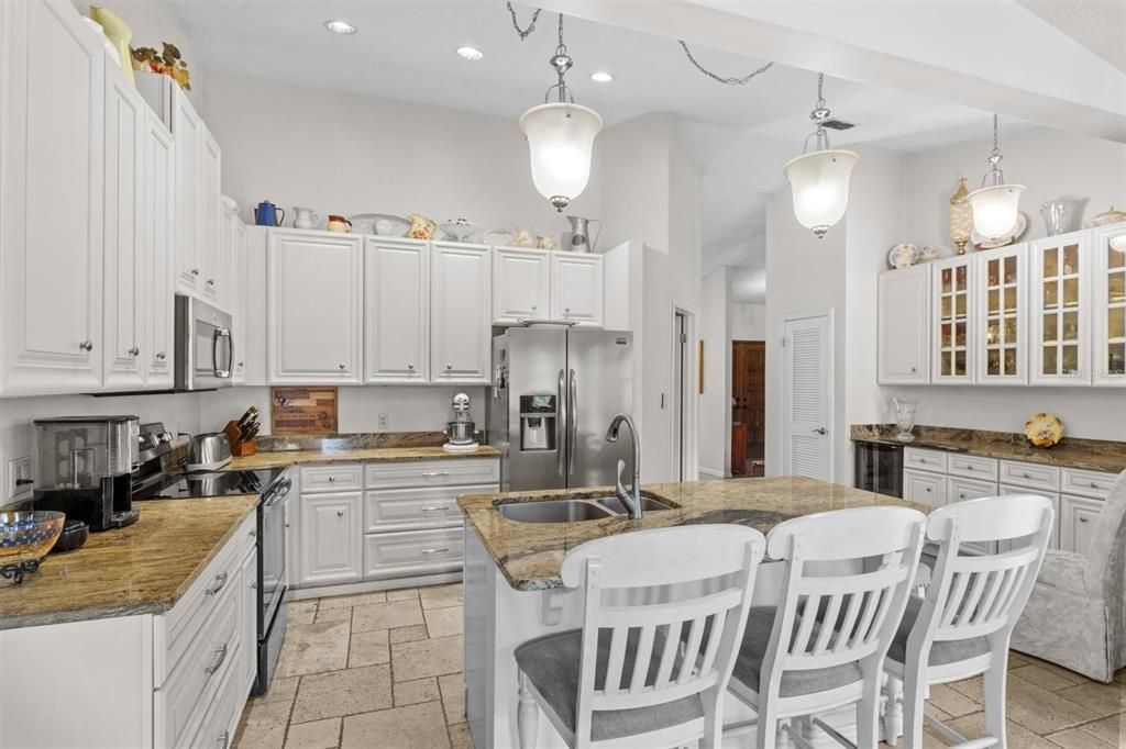 Interior, Kitchen, Pendant Lights, Recessed Lighting