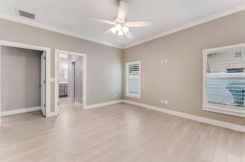 Empty room, Interior, Wood Texture Flooring
