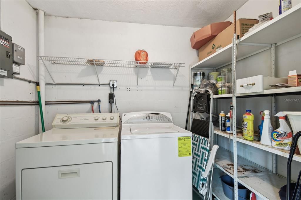 Interior, Utility Closets, Washer