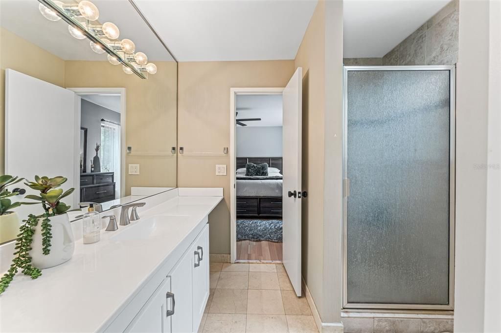 Bathroom, Bedroom, Glass Shower, Interior