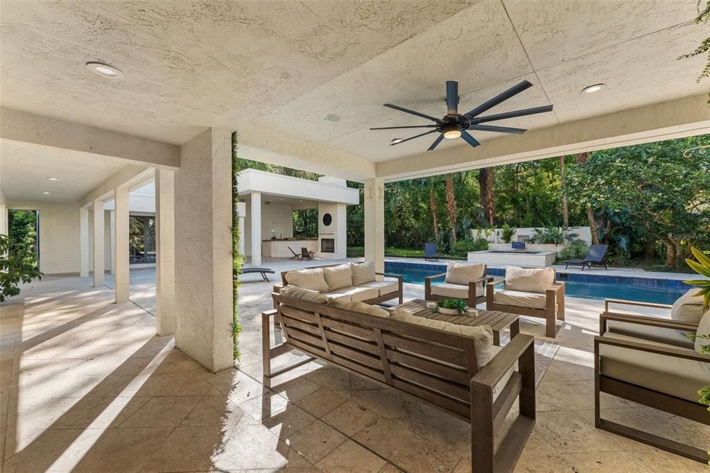 Exterior, Pool, Recessed Lighting