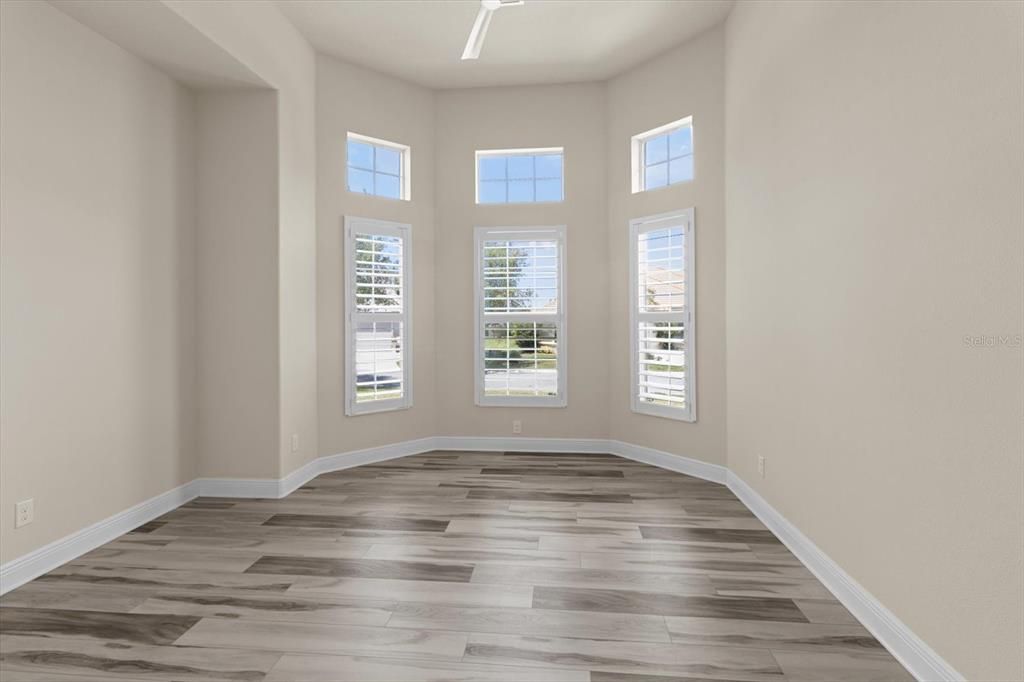Empty room, Interior, Wood Texture Flooring