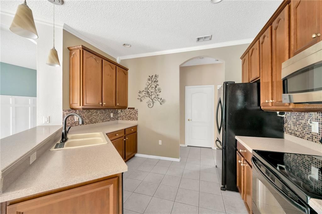 Interior, Kitchen, Pendant Lights