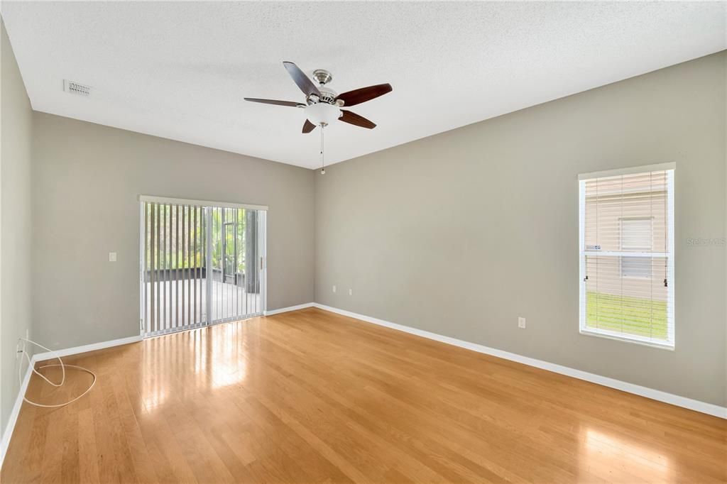 Empty room, Interior, Wood Texture Flooring
