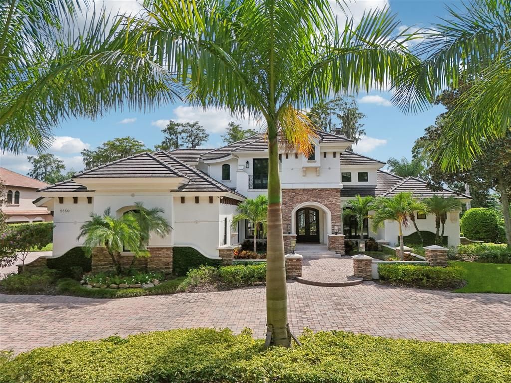 Backyard, Exterior, Facade, Mediterranean