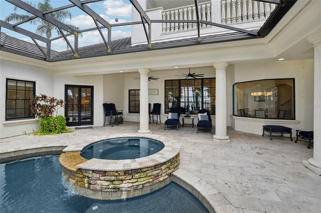 Glass Ceilings, Interior, Pool, Sun Room
