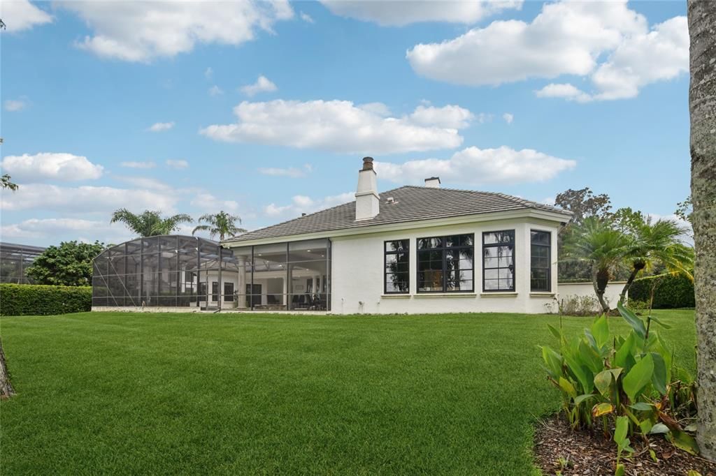 Backyard, Exterior