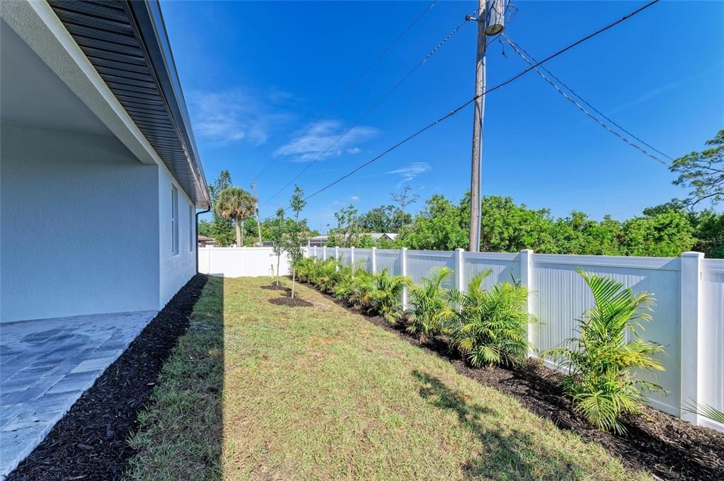 Backyard, Exterior