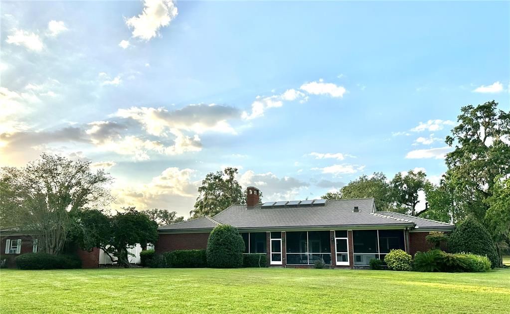 Backyard, Exterior, Solar Panels