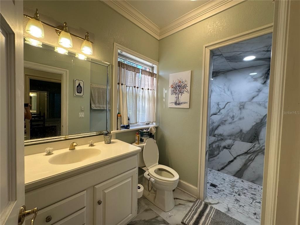 Bathroom, Interior, Marble, Marble Walls