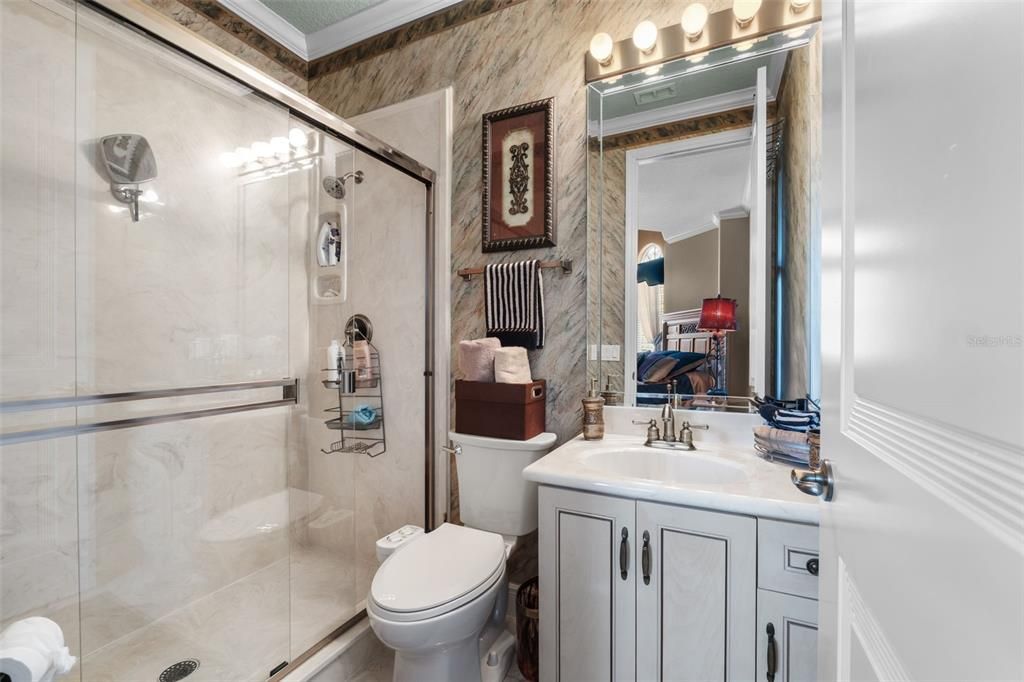Bathroom, Glass Shower, Interior