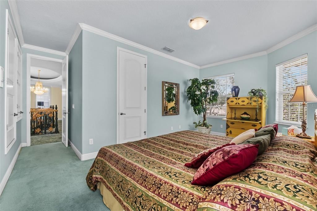 Bedroom, Interior, Pendant Lights