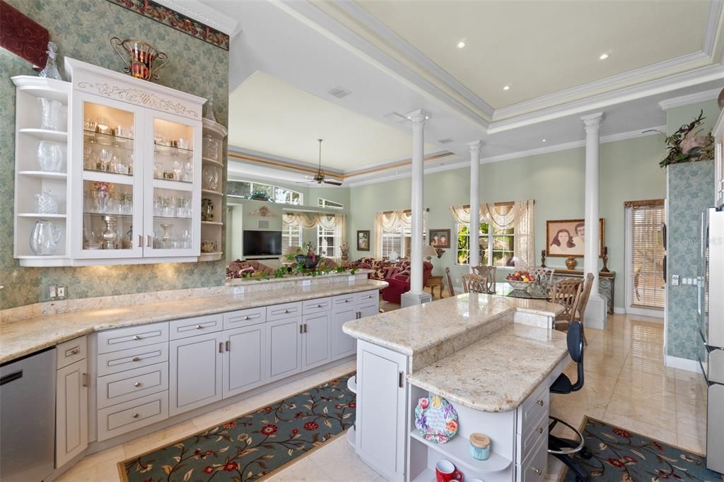 Interior, Kitchen, Pendant Lights, Recessed Lighting
