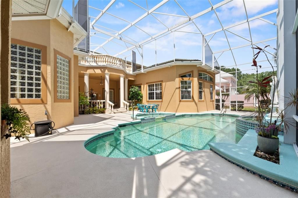 Glass Ceilings, Interior, Pool, Sun Room