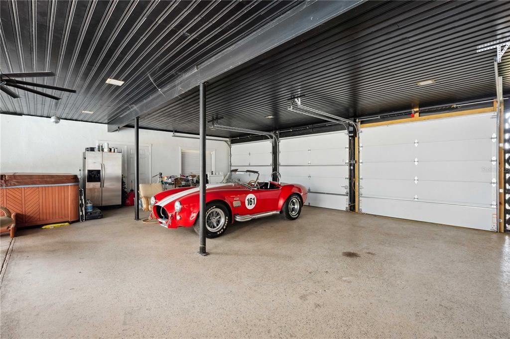 Garage, Interior, Recessed Lighting