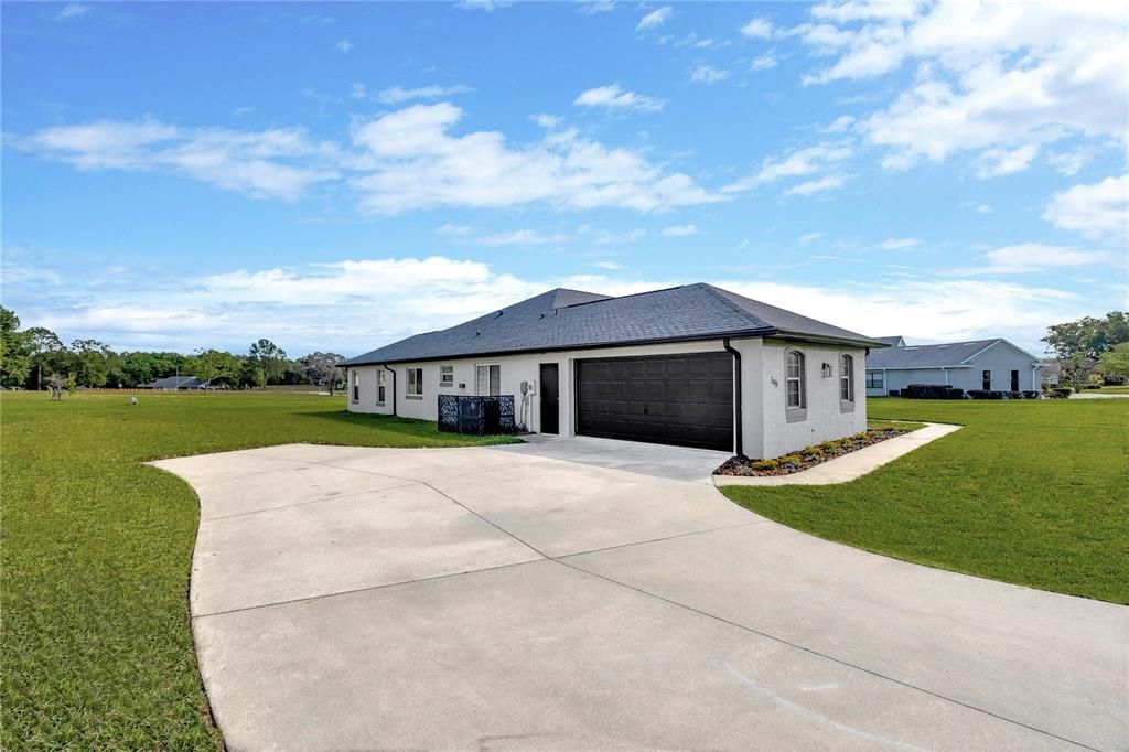 Attached, Backyard, Exterior, Facade, Ranch