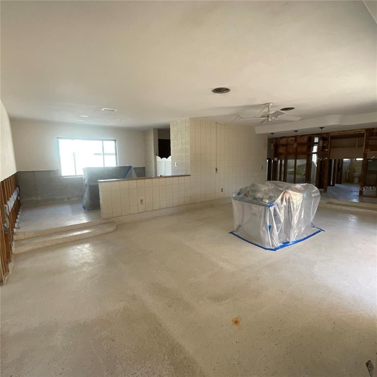 Empty room, Interior, Stone Walls