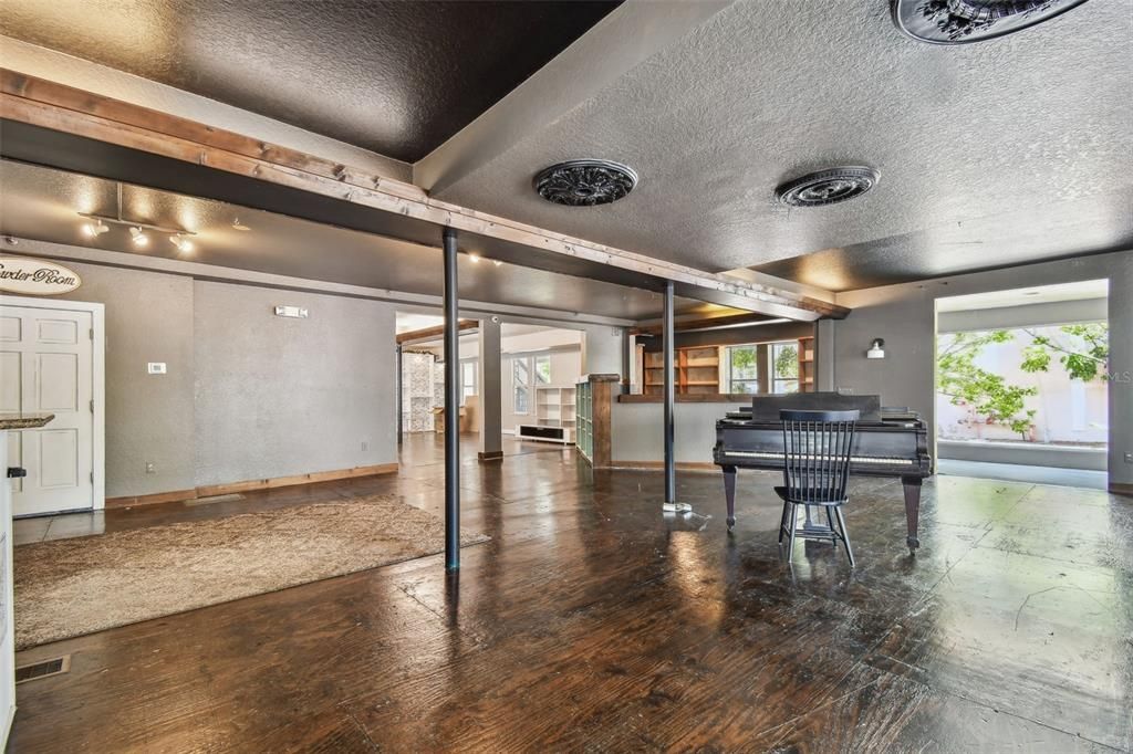Interior, Piano, Wood Texture Flooring