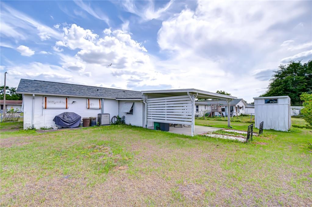 Backyard, Exterior