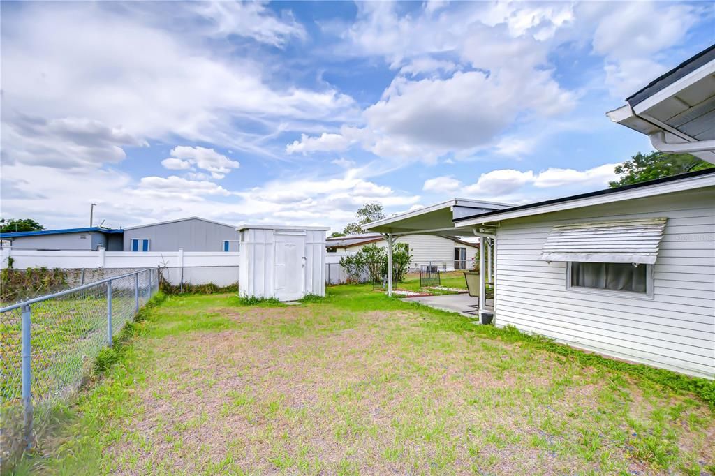 Backyard, Exterior