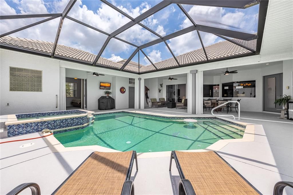 Glass Ceilings, Interior, Pool, Sun Room